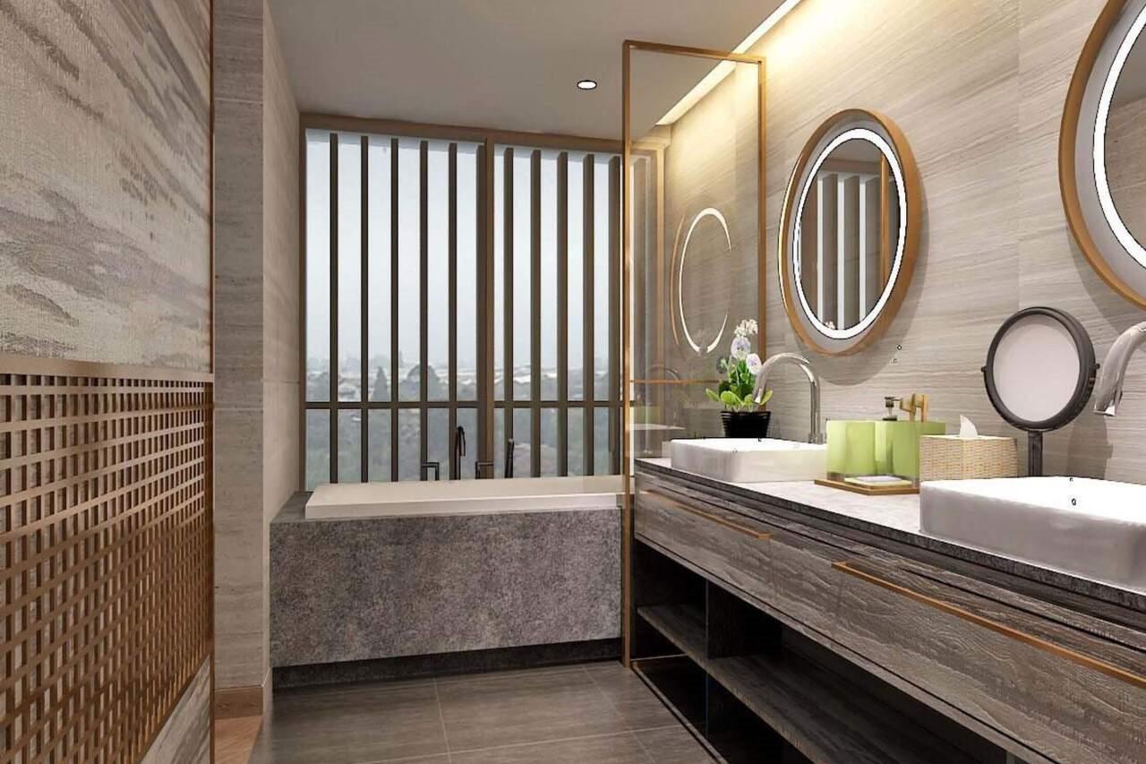 The Botanica Sanctuary Hotel Puncak Exterior foto Bathroom